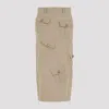 Moschino Military Twist Midi Skirt