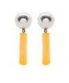 Moschino Pendant Earrings In Silver