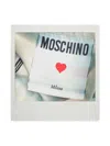 Moschino Photo-print Brooch In Silver