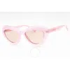 Moschino Pink Cat Eye Ladies Sunglasses Mos163/s 035j/u1 55