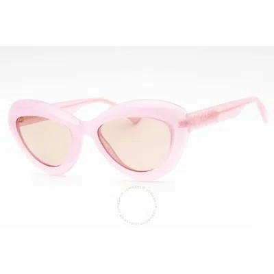 Moschino Pink Cat Eye Ladies Sunglasses Mos163/s 035j/u1 55