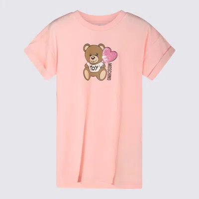 Moschino Kids' Pink Cotton Dress