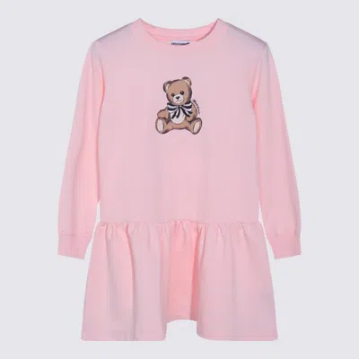 Moschino Kids' Pink Cotton Dress