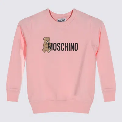 Moschino Kids' Pink Cotton Sweatshirt