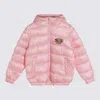 Moschino Pink Down Jacket In Pink