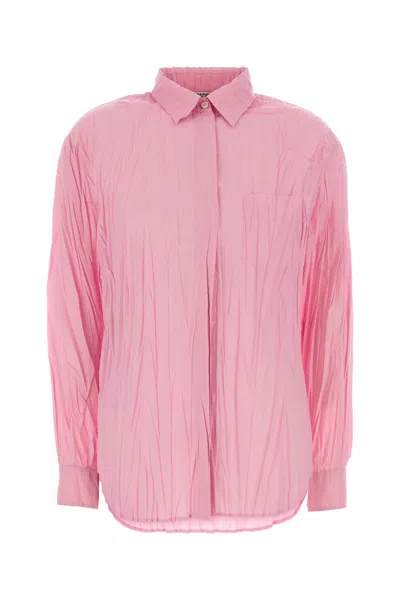 Moschino Jersey Shirt In Pink
