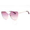 Moschino Pink Shaded Butterfly Ladies Sunglasses Mol047/s 0mu1/9r 59