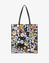 Moschino Pins Nappa Shopper In Black