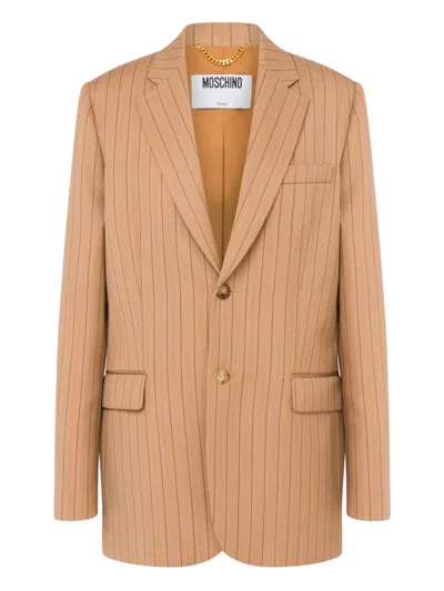 MOSCHINO PINSTRIPE BLAZER