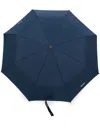 Moschino Pinstriped Umbrella In 蓝色
