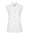 Moschino Couture Poplin Shirt In White