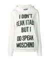 Moschino Cotton Sweatshirt Pixel Capsule In White