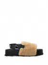 Moschino Platform Sandals In Multi