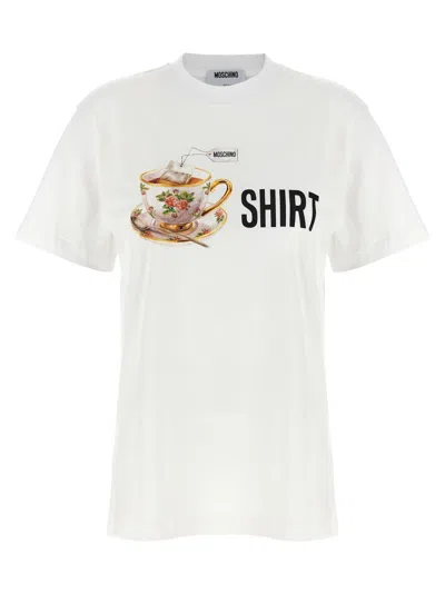 MOSCHINO PLAYFUL ORGANIC COTTON T-SHIRT