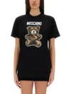 Moschino Graphic Print Crew Neck Short Sleeve T-shirt