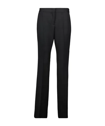 Moschino Pleated Front Casual Pants In Black