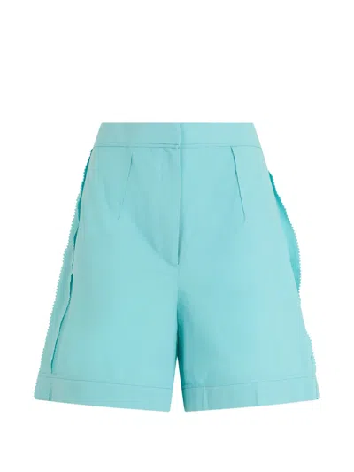 Moschino Pleated Shorts In Multi