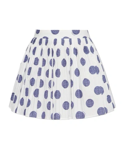Moschino Pleated Skirt In Multi