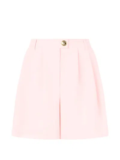 Moschino Pleated-design Shorts In Pink