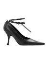 Moschino Pointed High Heels In Black