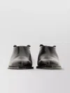 Moschino Pointed Toe Scalloped Edge Loafers