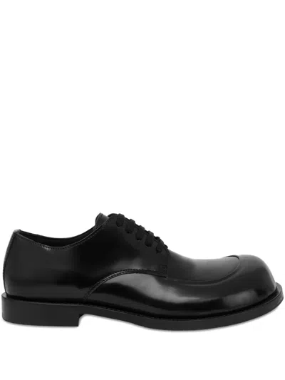 Moschino Polished Lace-up Oxford Shoes