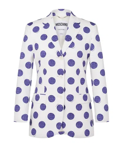 Moschino Polka-dot Blazer