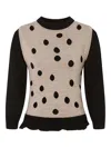 Moschino Wool And Cashmere Blend Pullover In Black