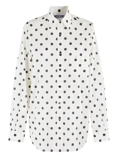 MOSCHINO POLKA-DOT SHIRT