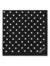 MOSCHINO POLKA-DOT SILK SCARF