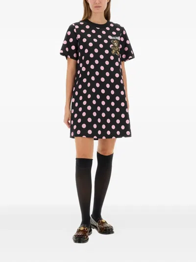 Moschino Couture Dress Woman In Black