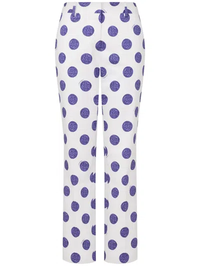 MOSCHINO POLKA-DOT TROUSERS