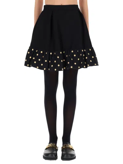 MOSCHINO POLKA DOTS SKIRT