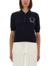 Moschino Knitwear Polo Collar Short Sleeves