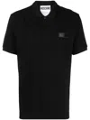 Moschino Logo-patch Cotton Polo Shirt