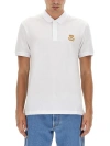 Moschino Teddy Embroidered Cotton Jersey T-shirt In White