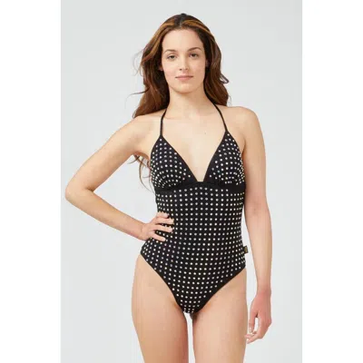 Moschino Polyamide One-piece Women's Swimsuit In Black