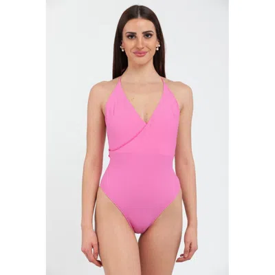 Moschino Polyamide One-piece Women's Swimsuit In Pink