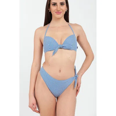 Moschino Polyester Women's Bikini In Blue