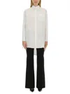 Moschino Poplin Shirt In White