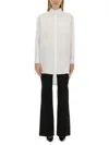 Moschino Poplin Shirt In White