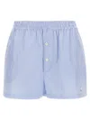 Moschino Striped Cotton Poplin Boxer Shorts