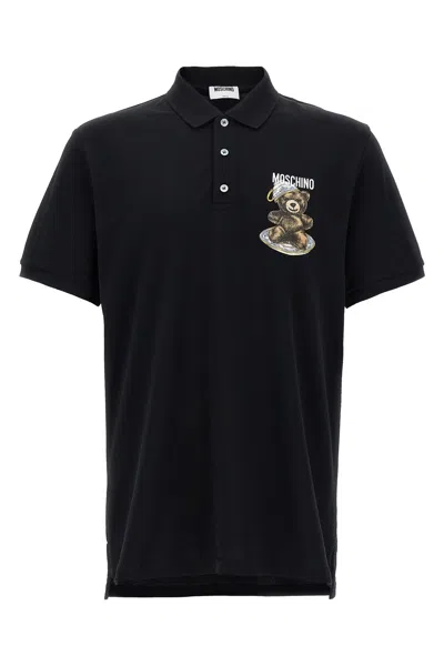 MOSCHINO PRESS POLO SHIRT