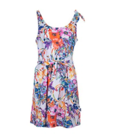 Moschino Print Dress In Multicolor