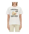 Moschino Print Short Sleeve T-shirt In White