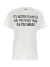 Moschino Camiseta - Blanco In White