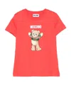 Moschino Print T-shirt In Red