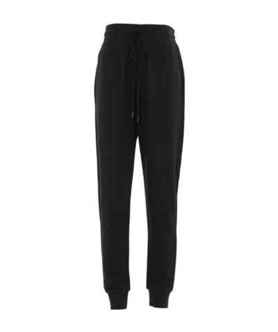 Moschino Printed Casual Pants In Black