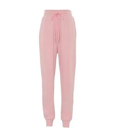 Moschino Printed Casual Pants In Pink