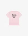 Moschino Heart-bow T-shirt In Pink